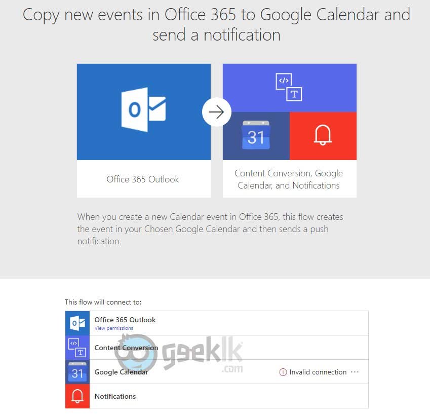 Microsoft Flow Post Your Calendar Entries From Office365 To